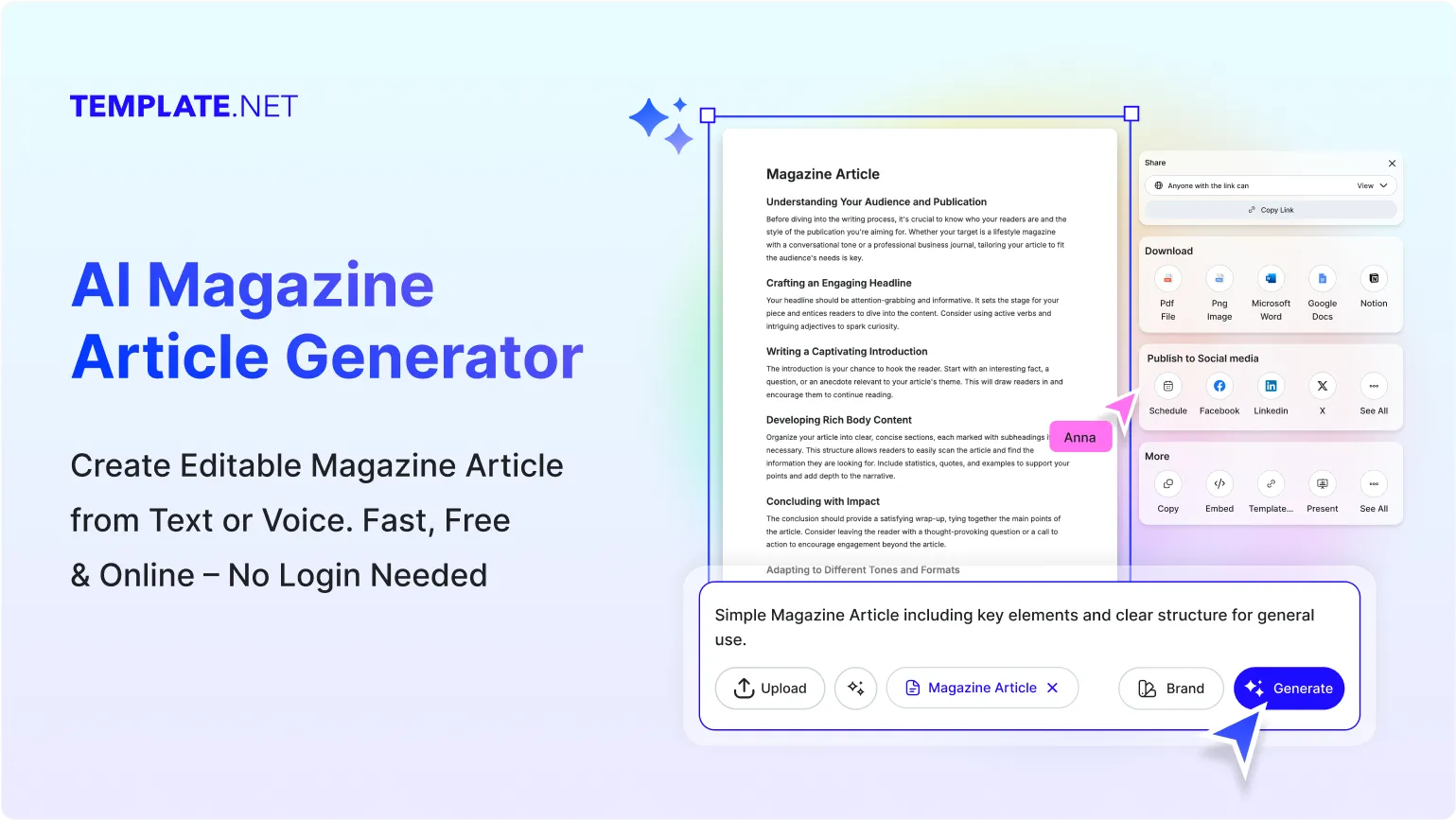 Free AI Magazine Generator, Free Magazine Maker Online